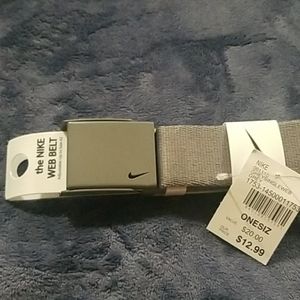 Nike Web adjustable buckle belt up to size 42